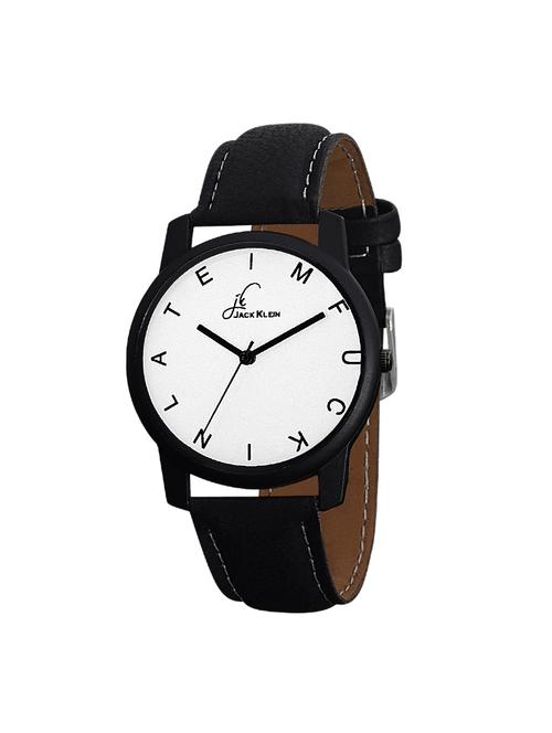jack klein white dial black dial formal elegant watch - 13834532 - Very Small Image - 1
