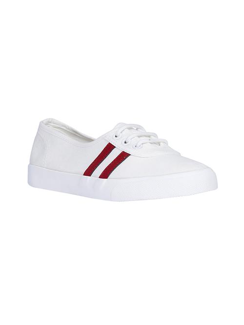 white lace-up sneaker - 13835046 - Very Small Image - 1
