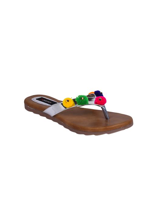 silver toe separator kolhapuri - 13837159 - Very Small Image - 1