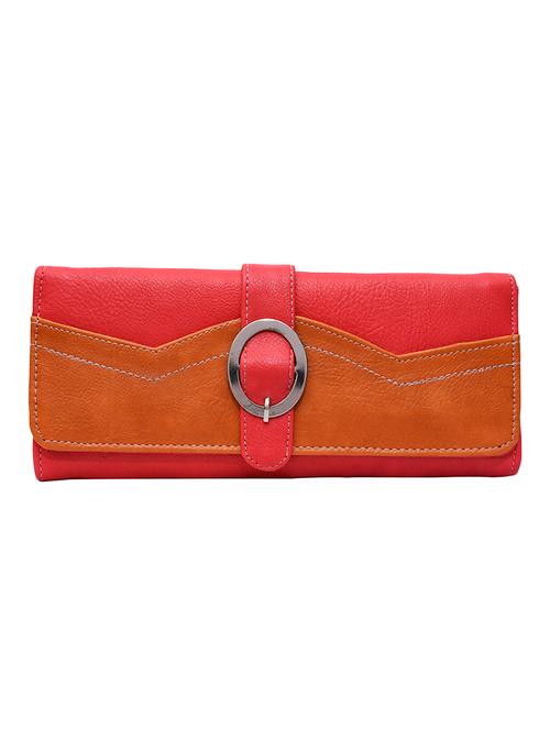 pink leatherette clutch - 13842159 - Very Small Image - 1