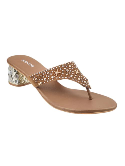 brown open thong sandal - 13854573 - Very Small Image - 1