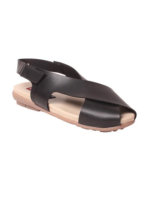 black back strap sandal - 13855164 - Very Small Image - 1