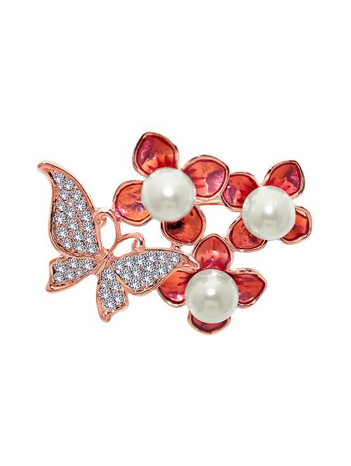 orange metal brooch - 13856488 - Very Small Image - 1