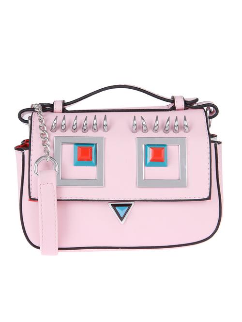 pink leatherette regular sling bag - 13860812 - Very Small Image - 1