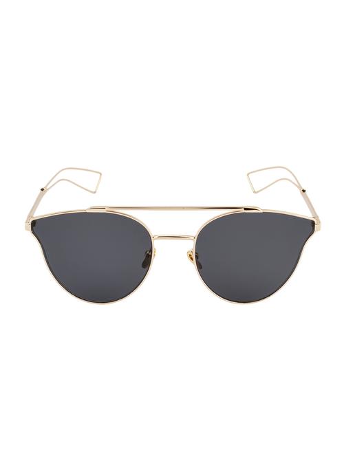 hello kitty women aviator sunglasses (hk-9000_gld/gry) - 13861653 - Very Small Image - 1