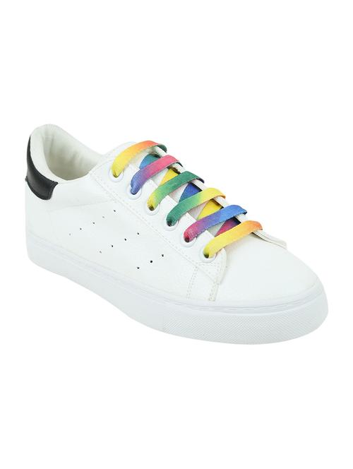 white lace-up sneaker - 13875415 - Very Small Image - 1