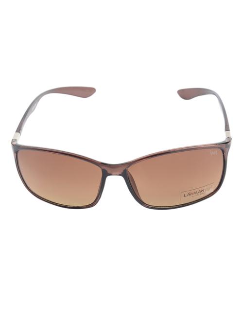 lawmanpg3 uv protected wayferer brown unisex sunglasses - 13877335 - Very Small Image - 1