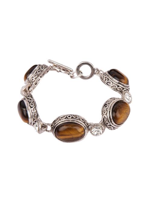 Diva Walk brown metal bracelet - 13878258 - Very Small Image - 1