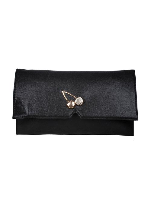black leatherette clutch - 13878876 - Very Small Image - 1