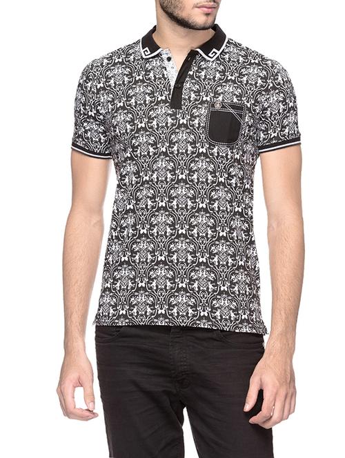 black cotton t-shirt - 13916500 - Very Small Image - 1
