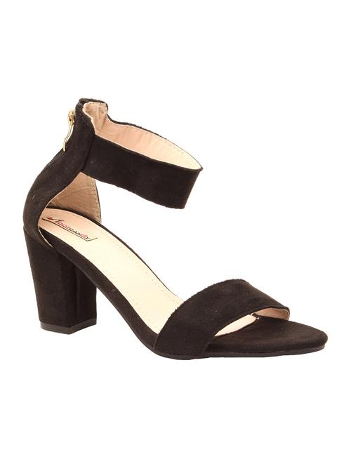 black suede ankle strap sandals - 13924164 - Very Small Image - 1