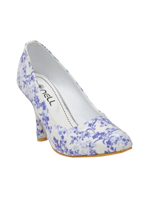 blue canvas slip on pumps - 13939294 - Very Small Image - 1