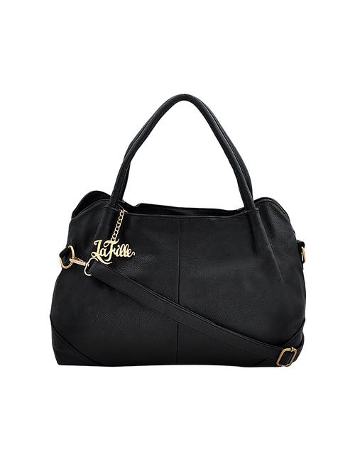 black leatherette handbag - 13947327 - Very Small Image - 1