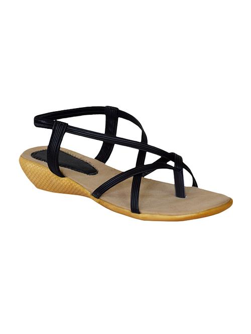 black back strap sandal - 13949868 - Very Small Image - 1
