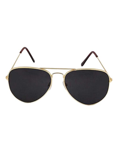yolo golden aviator unisex sunglasses (yl-002) - 13971315 - Very Small Image - 1