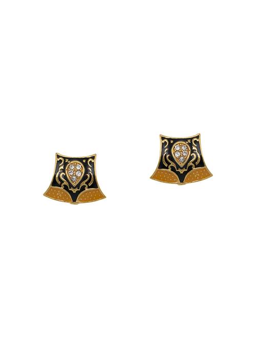 multi colored metal studs earrings - 13991926 - Very Small Image - 1
