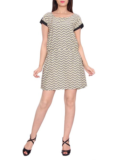 black poly crepe sheath dress - 13992481 - Very Small Image - 1