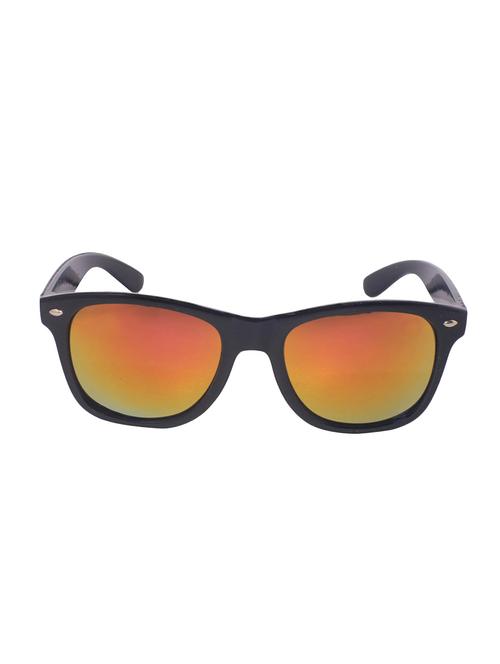 hipe unisex wayfarer black frame sunglasses - 14008048 - Very Small Image - 1