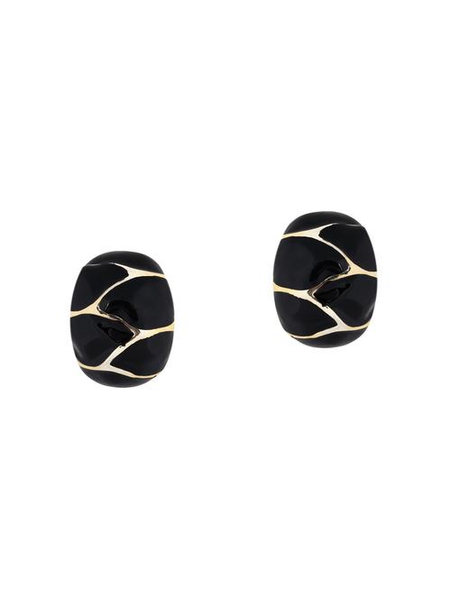 black studs earrings - 14011972 - Very Small Image - 1