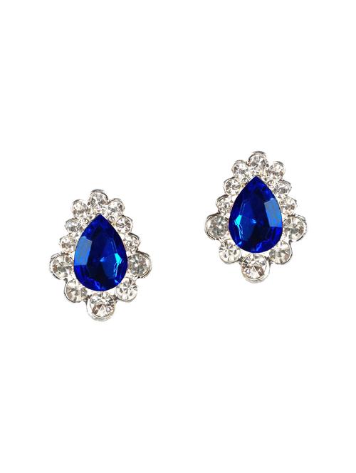 blue studs earring - 14011975 - Very Small Image - 1
