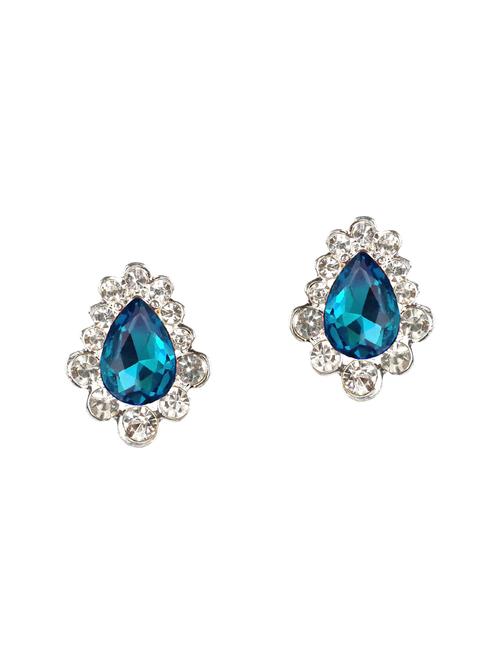 blue studs earrings - 14011977 - Very Small Image - 1