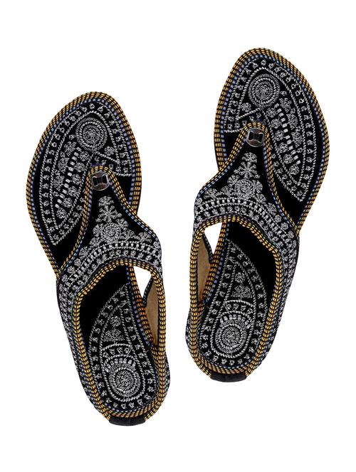 black ethnic sandal - 14034466 - Very Small Image - 1