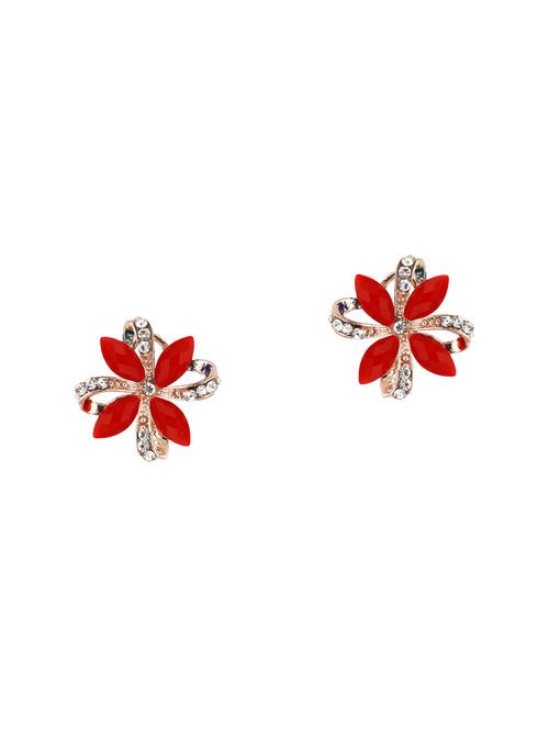 red studs earrings - 14034532 - Very Small Image - 1