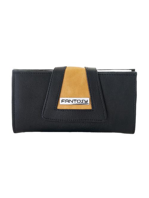 black leatherette regular clutch - 14037930 - Very Small Image - 1