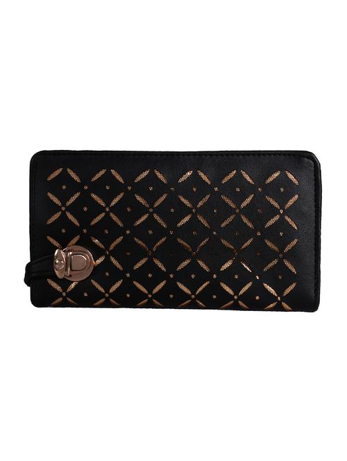 black leatherette regular clutch - 14037954 - Very Small Image - 1