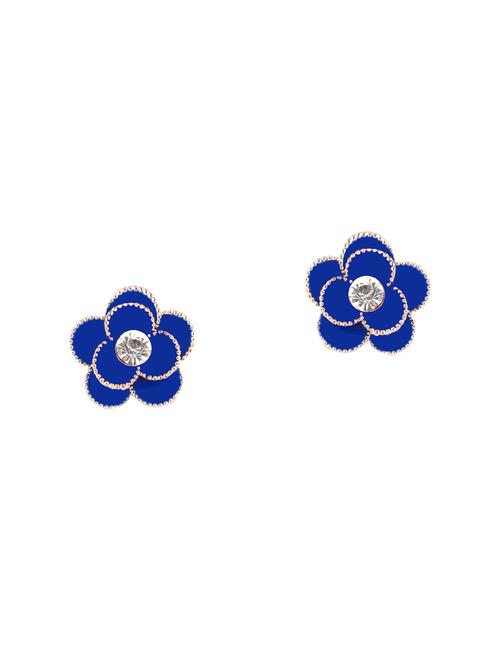 blue studs earrings - 14040491 - Very Small Image - 1