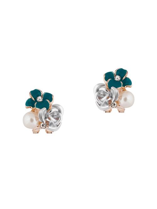 green studs earrings - 14040499 - Very Small Image - 1