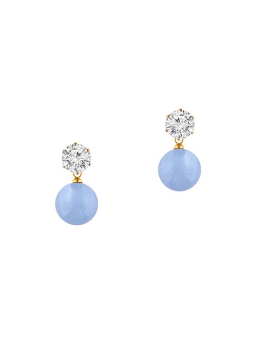blue studs earrings - 14040943 - Very Small Image - 1