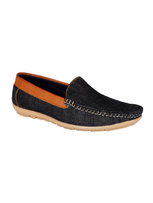 black canvas slip on loafer - 14042212 - Very Small Image - 1