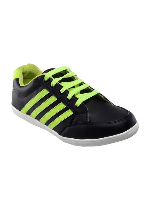 black leatherette lace up shoe - 14047610 - Very Small Image - 1