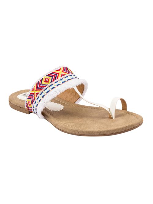 white one toe sandal - 14054812 - Very Small Image - 1
