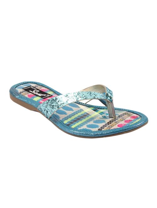 blue toe separator sandal - 14054821 - Very Small Image - 1