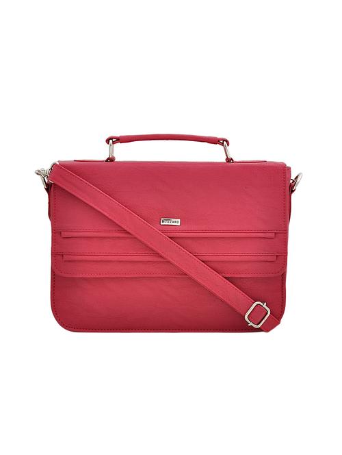 pink leather regular sling bag - 14072740 - Very Small Image - 1