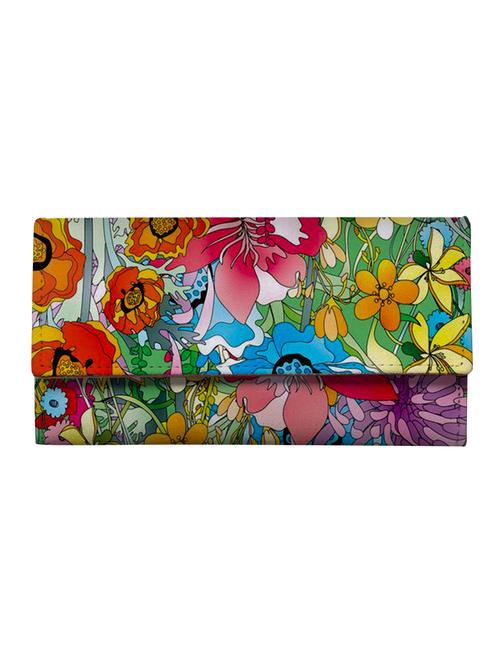 multi colored canvas regular clutch - 14106519 - Very Small Image - 1
