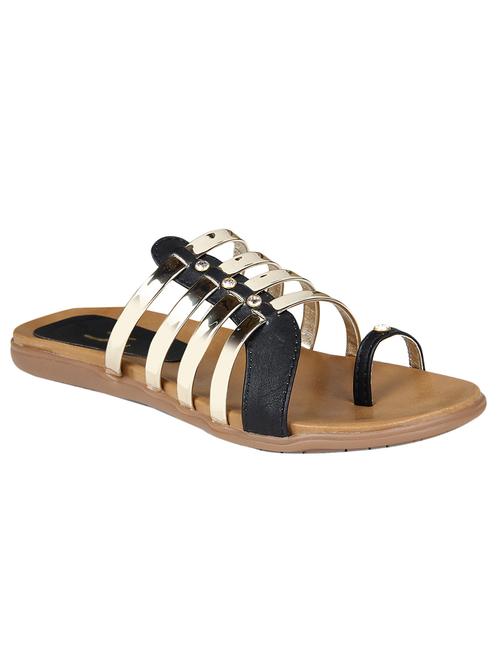 black one toe sandal - 14107724 - Very Small Image - 1