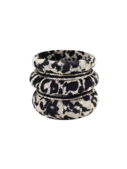 multi colored velvet bangle - 14123946 - Very Small Image - 1