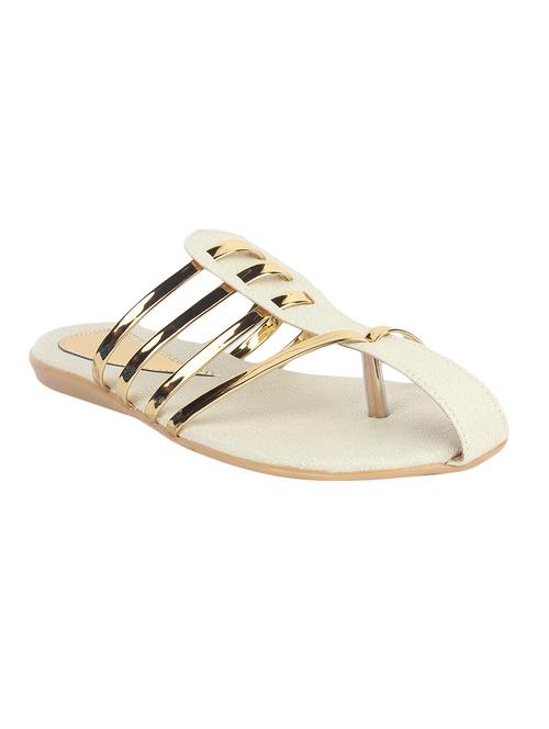 nude toe separator sandal - 14125927 - Very Small Image - 1