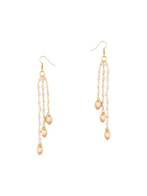 multi colored metal drop earrings - 14148589 - Very Small Image - 1