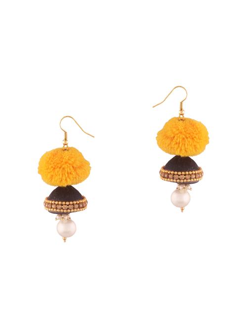 multi colored metal drop earrings - 14148602 - Very Small Image - 1