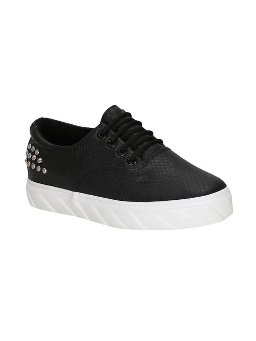black plimsolls sneaker - 14153596 - Very Small Image - 1
