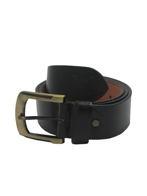 black leather belt - 14161119 - Very Small Image - 1