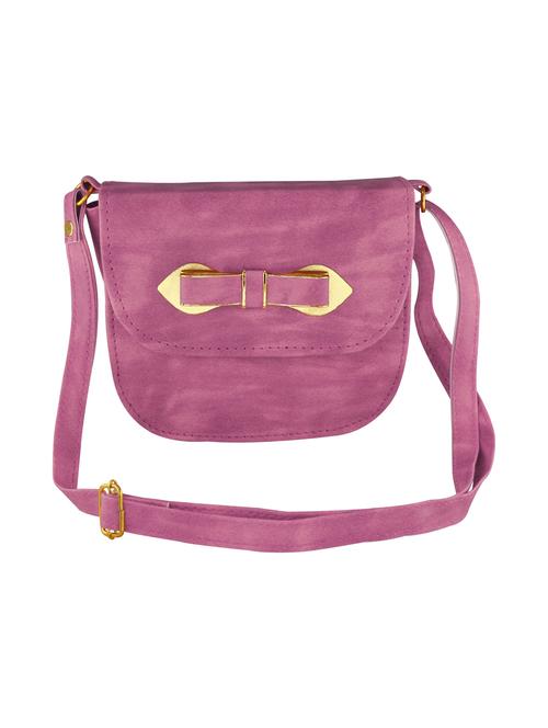 purple cotton regular sling bag - 14161816 - Very Small Image - 1