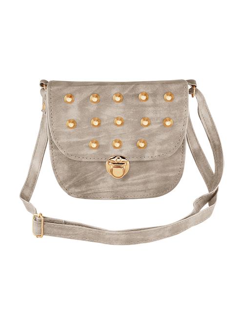 grey cotton regular sling bag - 14161817 - Very Small Image - 1