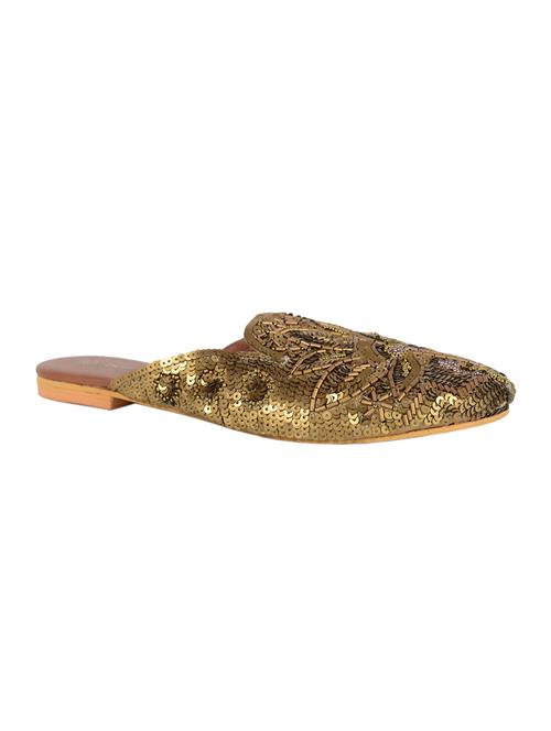 gold mules sandal - 14163661 - Very Small Image - 1