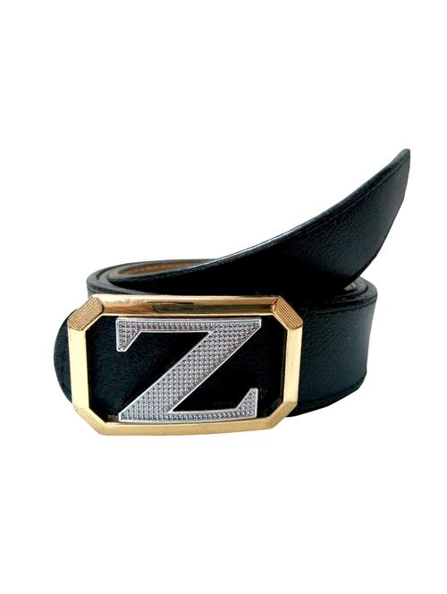 black leather belt - 14173635 - Very Small Image - 1