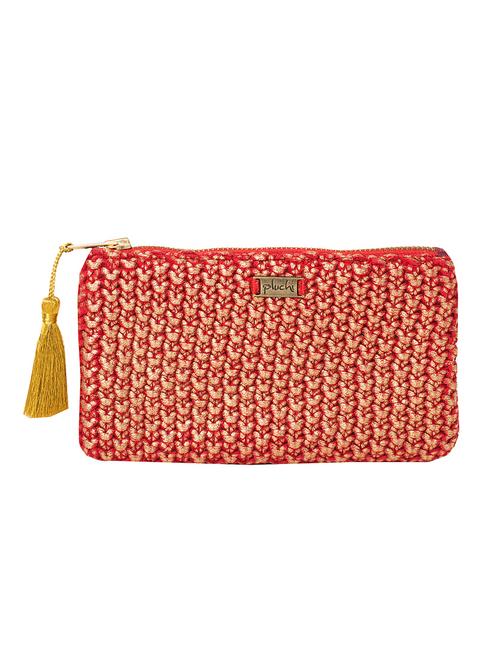 red cotton pouch - 14177655 - Very Small Image - 1